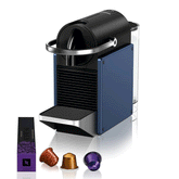 Nespresso Pixie Coffee Machine (Dark Blue)